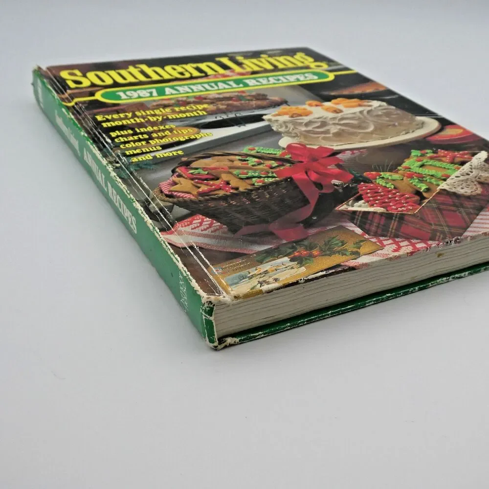 Vintage Southern Living 1987 Annual Recipes Hardcover Cookbook Oxmoor House